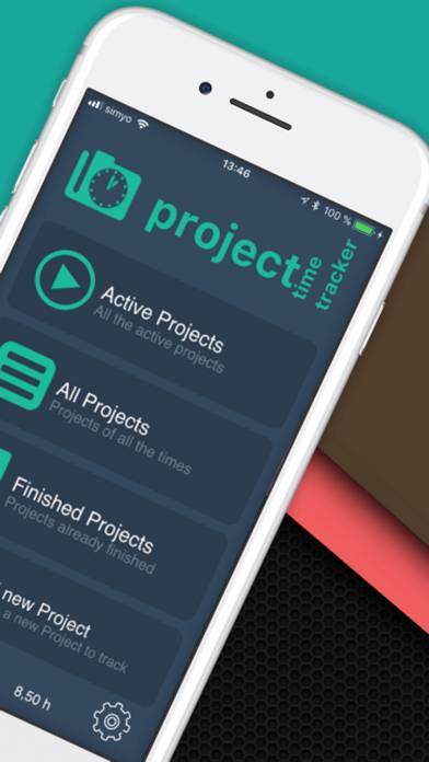 Projects Time Tracker App screenshot #3
