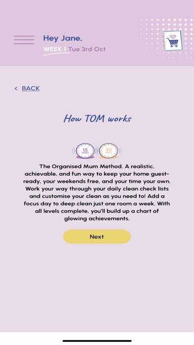 The Organised Mum App skärmdump