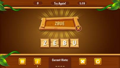 Tappy Word 2 game screenshot