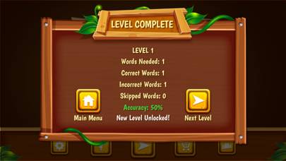 Tappy Word 2 game screenshot