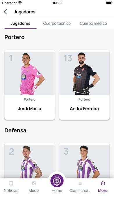 Real Valladolid CF Official App screenshot #6