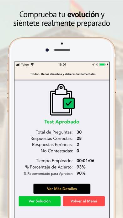 Constitución Española Premium Captura de pantalla de la aplicación #5