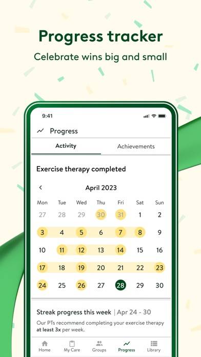 Hinge Health App screenshot