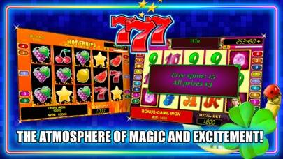 Multislot 777 slot machines screenshot