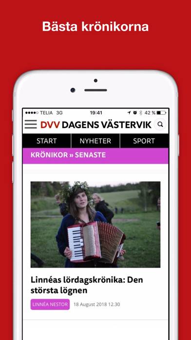 Dagens Västervik App screenshot #3