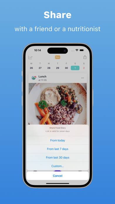 MealSnap: Photo Food Diary Captura de pantalla de la aplicación #4