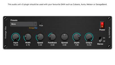 Vintage Vibe AUv3 Plugin Schermata dell'app