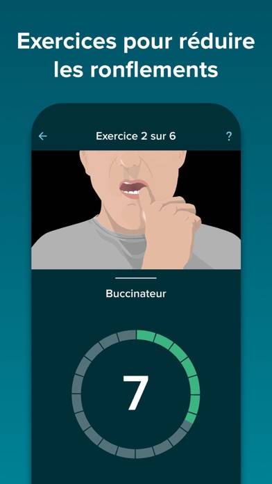 SnoreGym : Reduce Your Snoring Schermata dell'app #1
