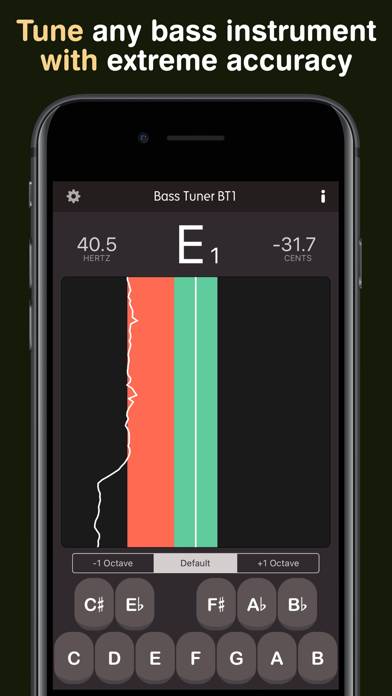 Bass Tuner BT1 Pro App screenshot #2