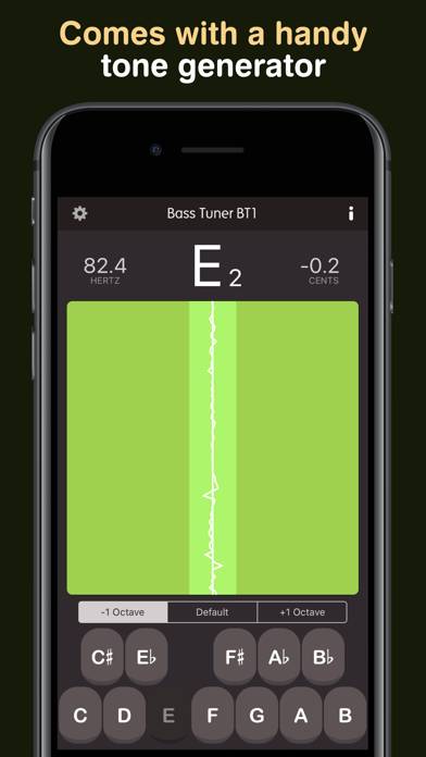 Bass Tuner BT1 Pro Schermata dell'app #4