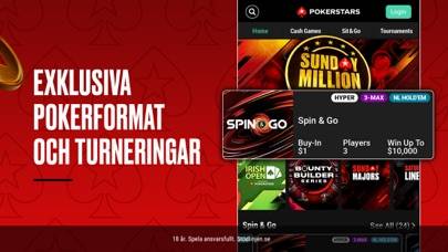 PokerStars Svenska Poker Spel skärmdump av spelet