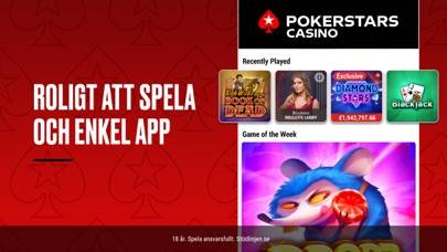 PokerStars Svenska Poker Spel App skärmdump #3