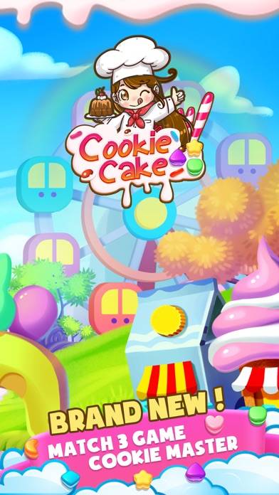 Cookie Cake Match Capture d'écran de l'application #1