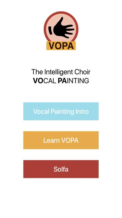Vocal Painting App screenshot #1