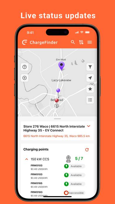 ChargeFinder: Public Charging App screenshot