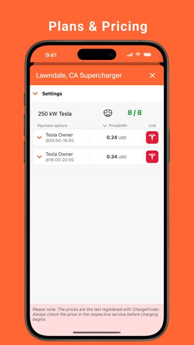 ChargeFinder: Public Charging App skärmdump #5
