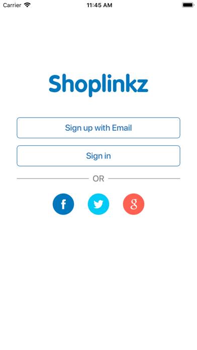 Shoplinkz Скриншот