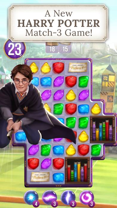 Harry Potter: Puzzles & Spells Captura de pantalla de la aplicación #1
