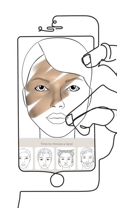 Prêt-à-Makeup Скриншот приложения #1