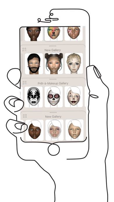 Prêt-à-Makeup Скриншот приложения #4
