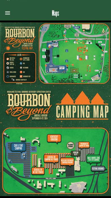 Bourbon & Beyond App screenshot