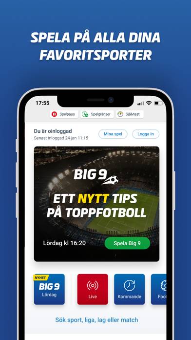 Atg App skärmdump