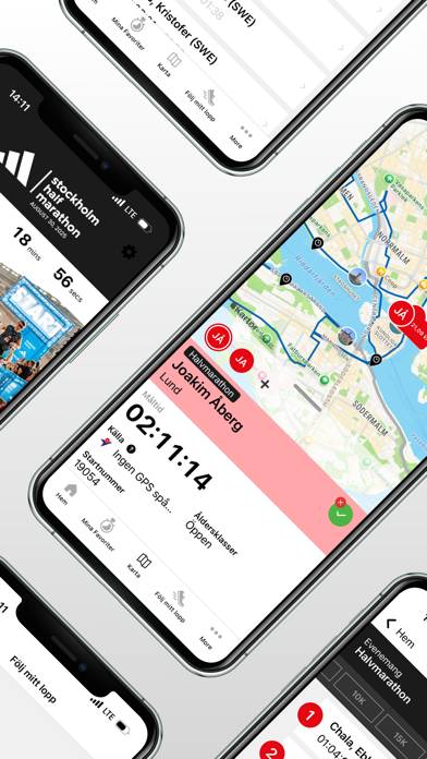 Adidas Stockholm Halvmaraton App skärmdump