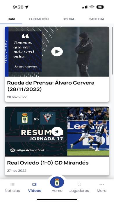 Real Oviedo Captura de pantalla de la aplicación #3