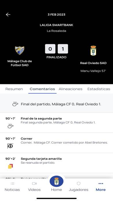 Real Oviedo Captura de pantalla de la aplicación #4