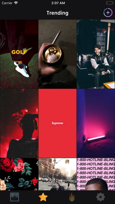 Aesthetic Wallpaper App screenshot