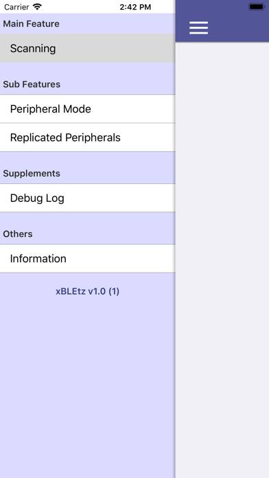 XBLEtz App screenshot