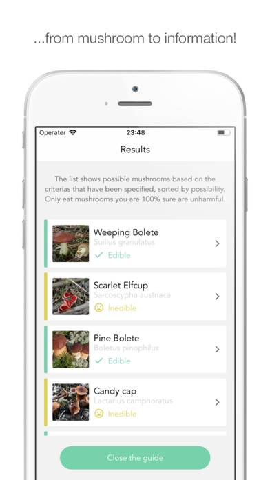 Mushy: Complete Mushroom Guide App skärmdump #6