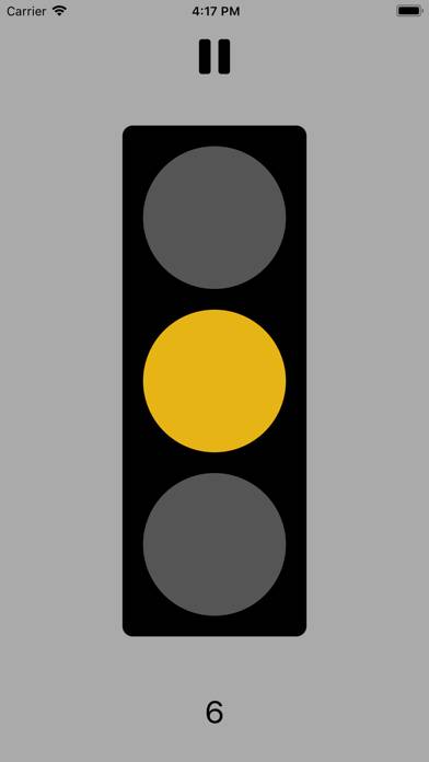 Virtual Stop Light game screenshot