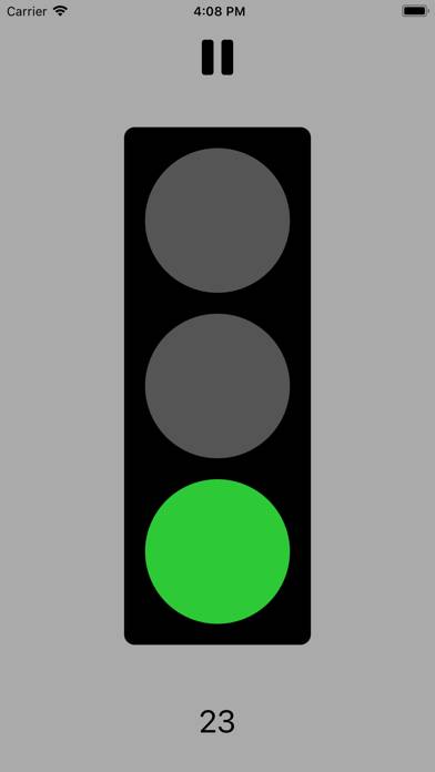 Virtual Stop Light game screenshot