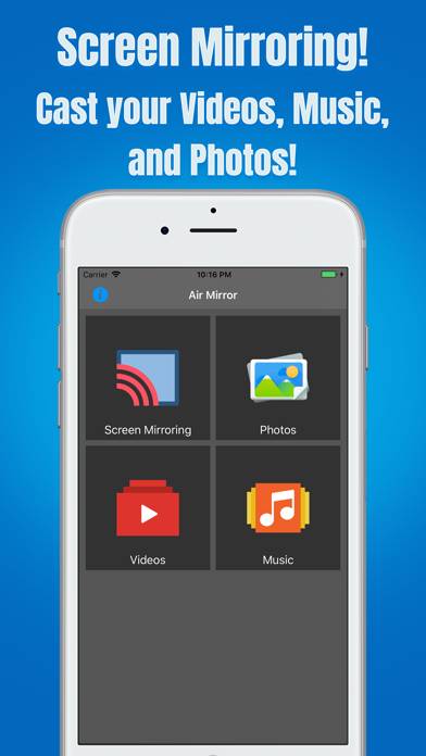 Screen Mirroring App Captura de pantalla de la aplicación #1