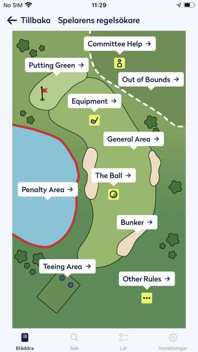 Reglas de Golf 2023 App-Screenshot #3