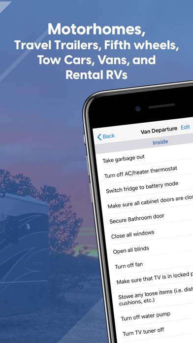 Ultimate RV Checklist App screenshot #3