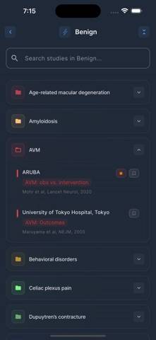 Rad Onc Tables App-Screenshot