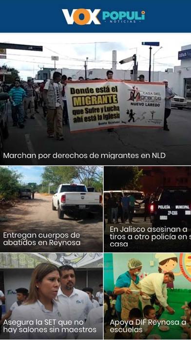 Vox Populi Noticias App screenshot #1