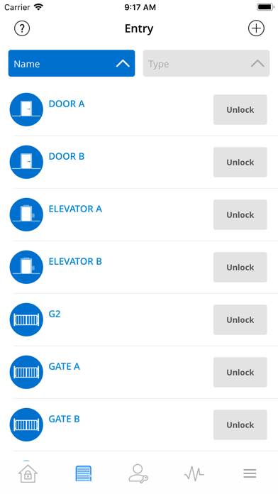 Green Storage Access by Nokē App screenshot