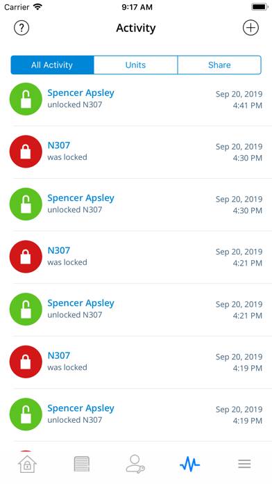 Green Storage Access by Nokē App screenshot