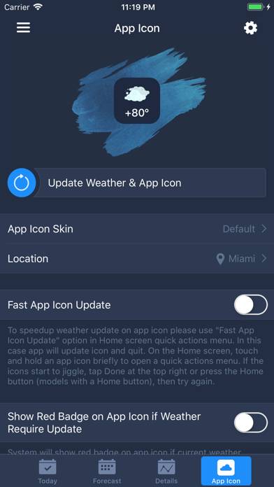 Weather on Icon App screenshot #5