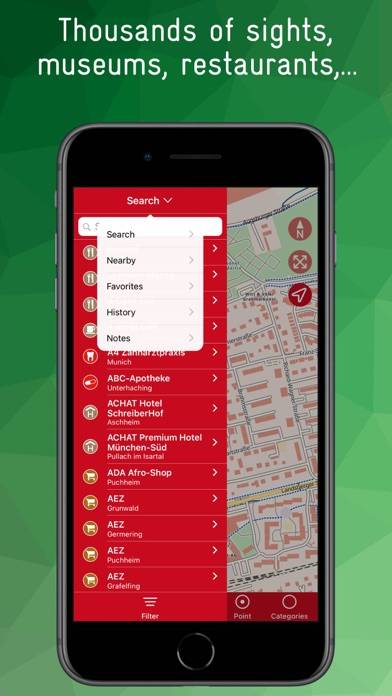 Munich Offline Map App-Screenshot #4