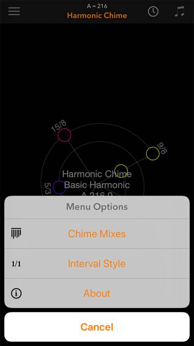 HarmonicChimes Captura de pantalla de la aplicación #1