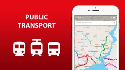 Public transport map Istanbul Uygulama ekran görüntüsü #1