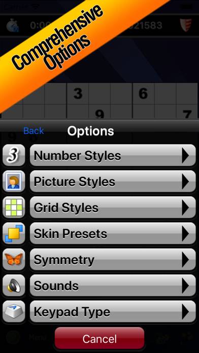 Sudoku Captura de pantalla de la aplicación #5