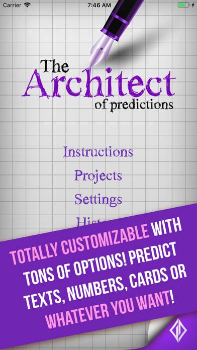 The Architect of Predictions App preview #1
