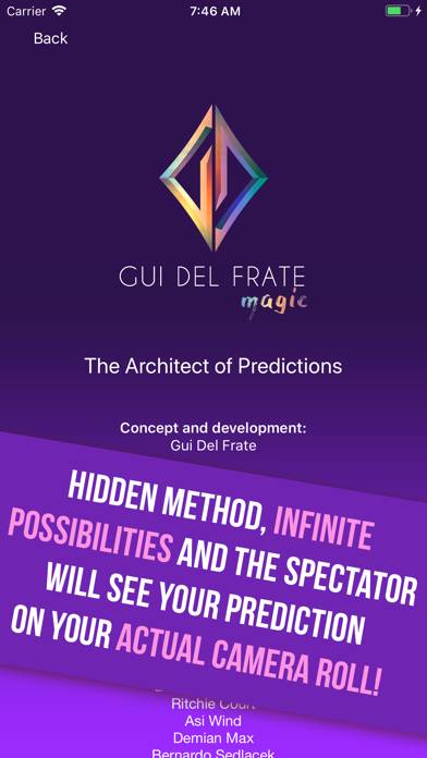 The Architect of Predictions App preview #2