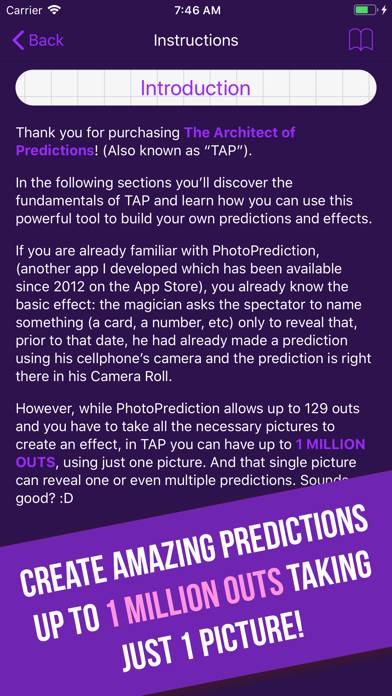 The Architect of Predictions App preview #3