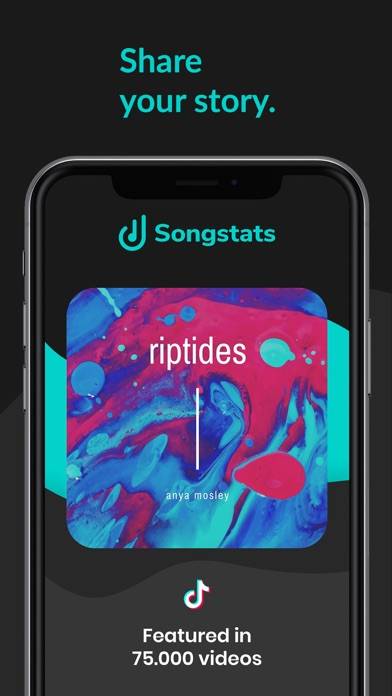Songstats: Music Analytics Captura de pantalla de la aplicación #4